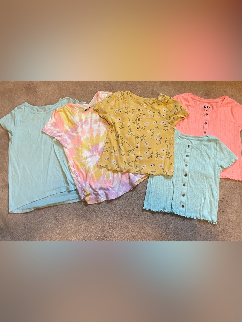 Girls size 8 shirts